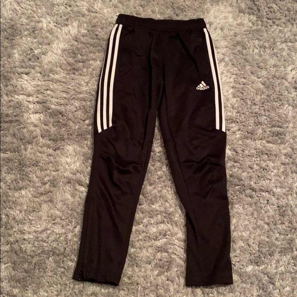 adidas striped track pants